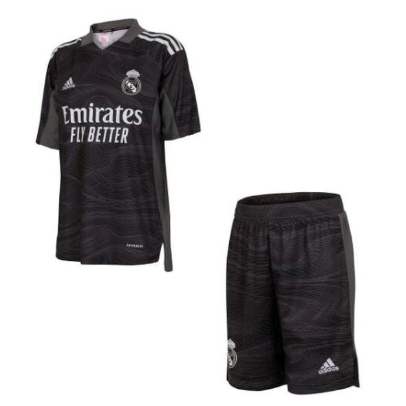 Camiseta Real Madrid Segunda Equipación Niño 2021/2022 Negro